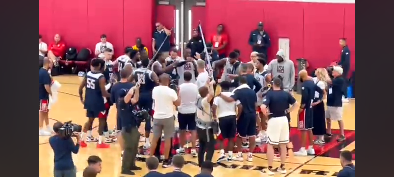 Team USA Basketball Practice In Training Camp With LeBron James & Stephen Curry!