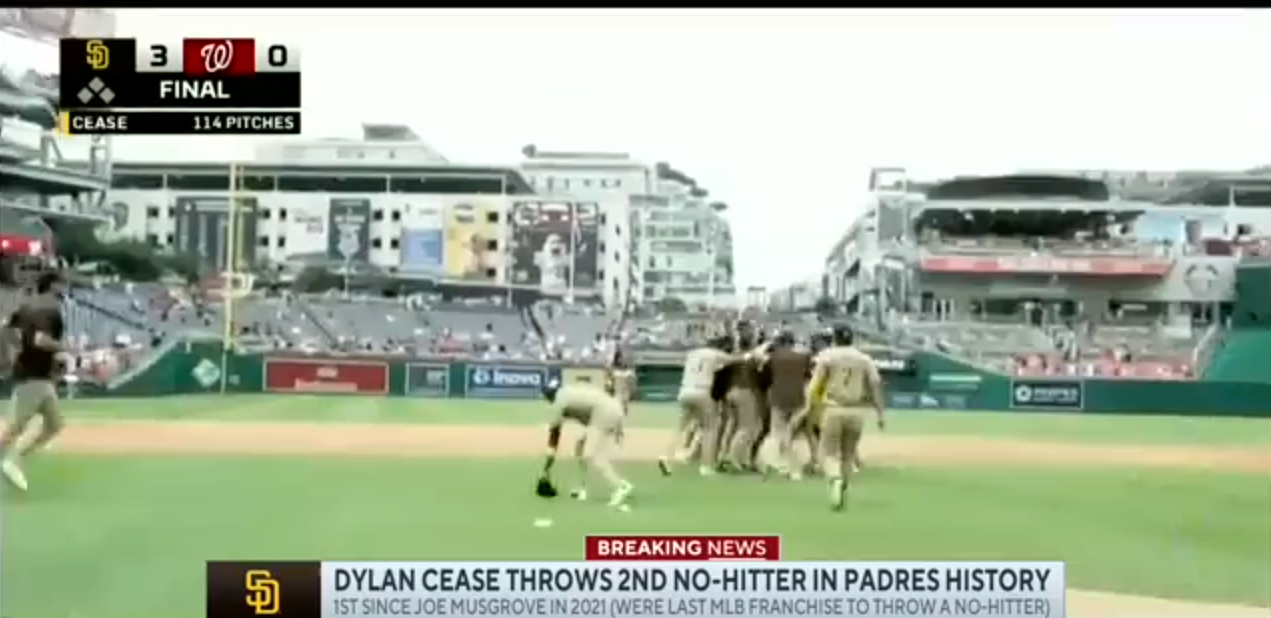 Dylan Cease throws 2nd no-hitter in Padres history | CBS Sports