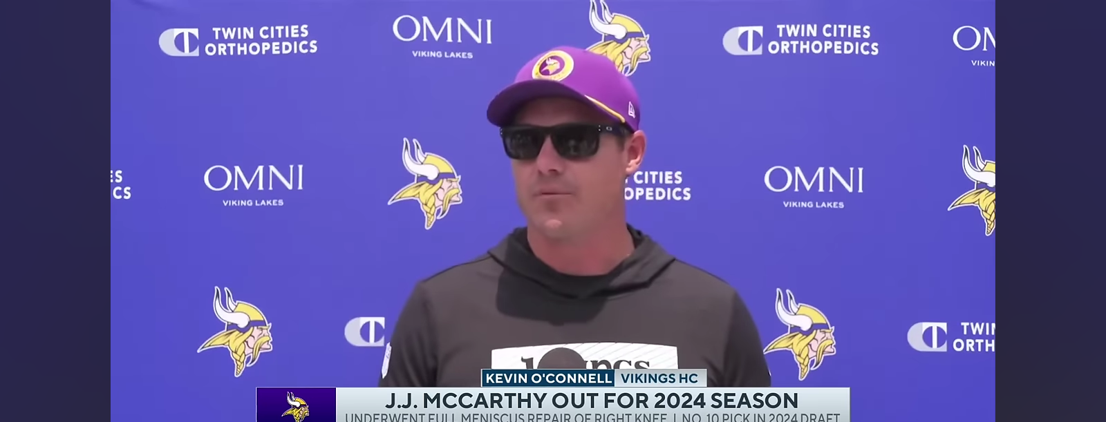 J.J. McCarthy OUT for 2024 season