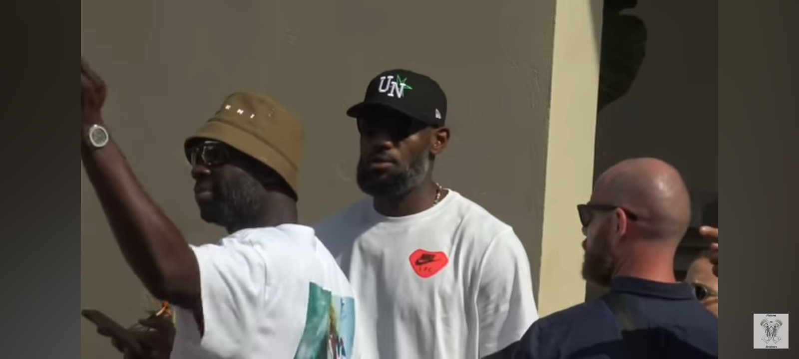 KING LEBRON JAMES and DRAYMOND GREEN walking Through the Streets of Monaco!! Best NBA Player