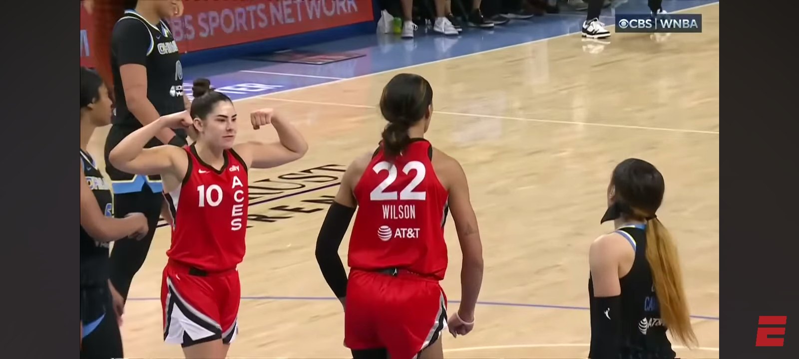 UNREAL ENDING IN ACES-SKY 🚨 A’ja Wilson & Chennedy Carter are CLUTCH 🔥