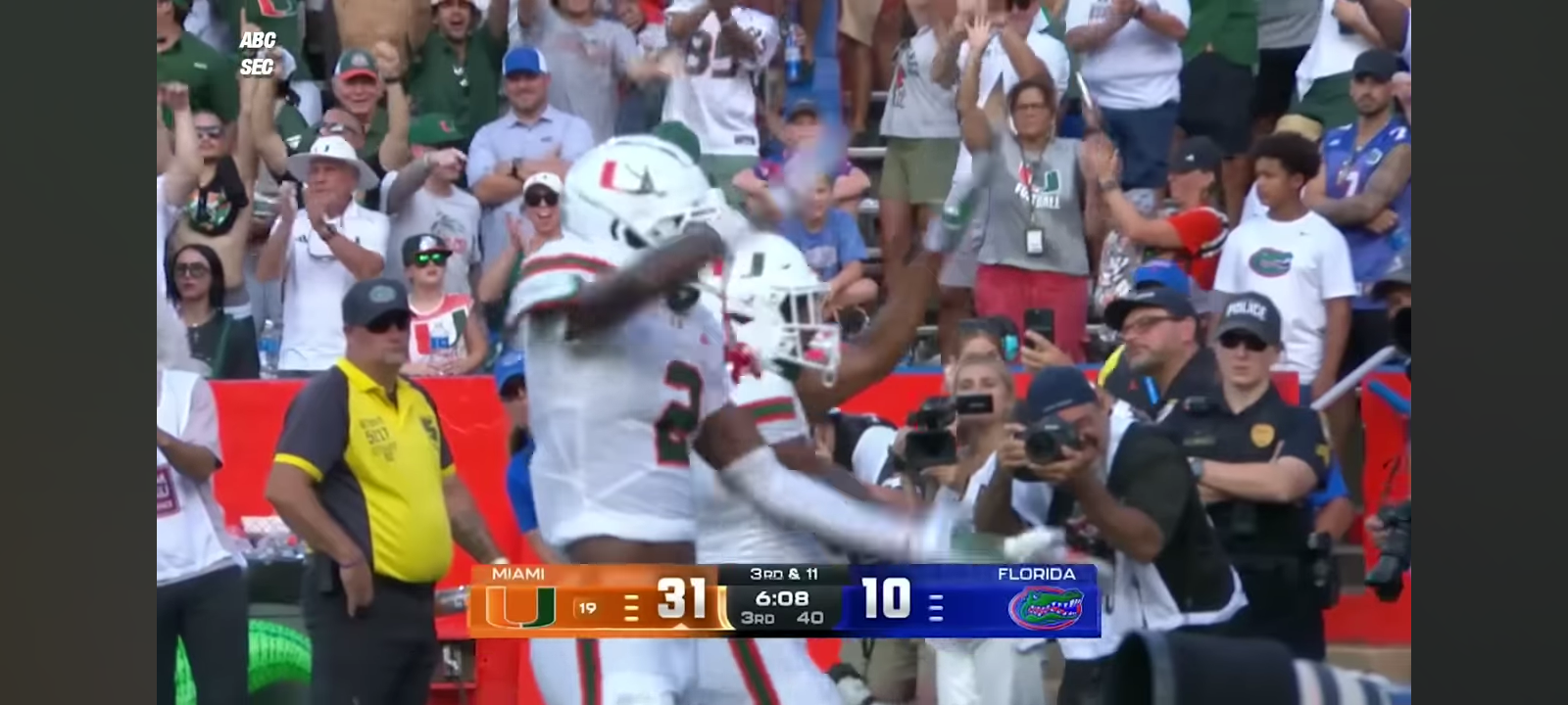 ☀️ Sunshine State Showdown ☀️ Miami Hurricanes vs. Florida Gators