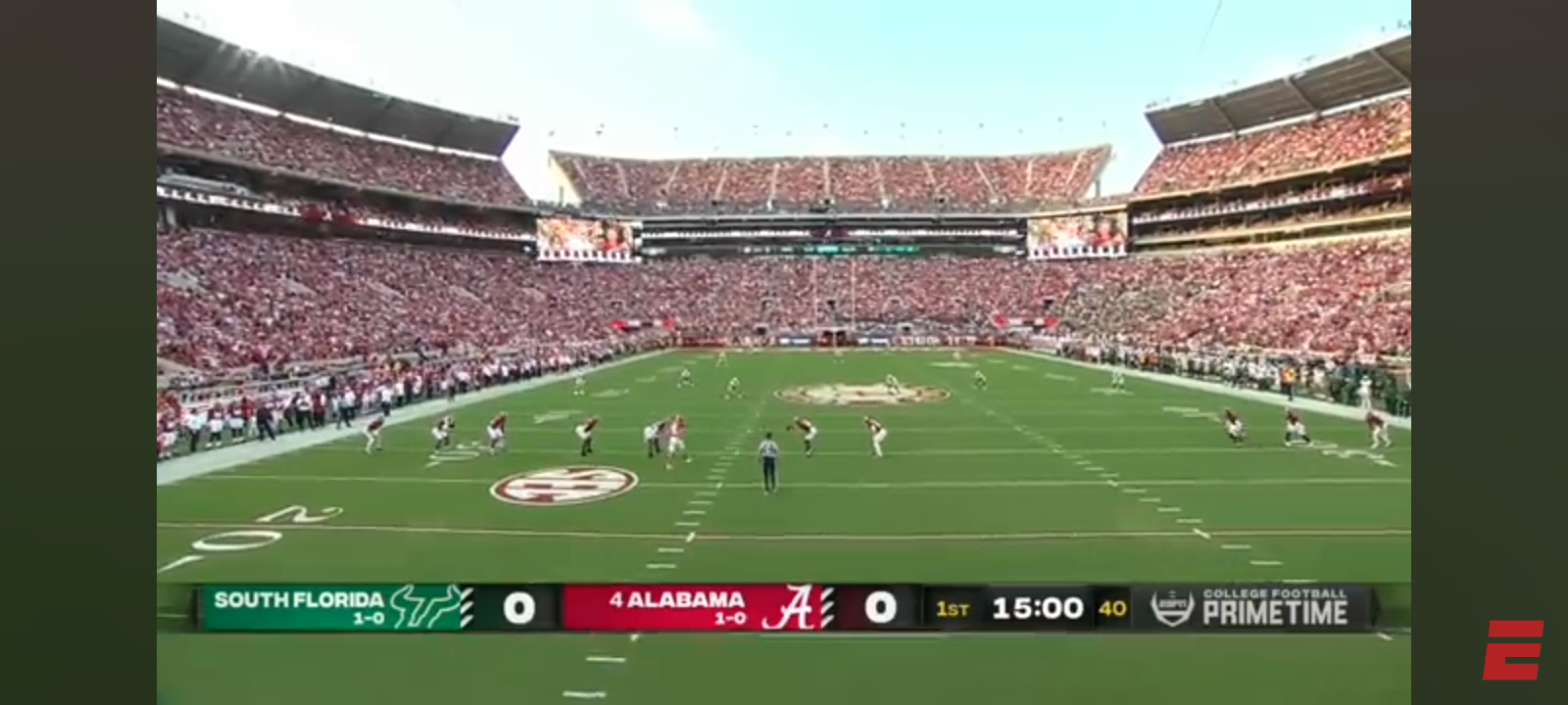 South Florida Bulls vs. Alabama Crimson Tide | Full Game Highlights