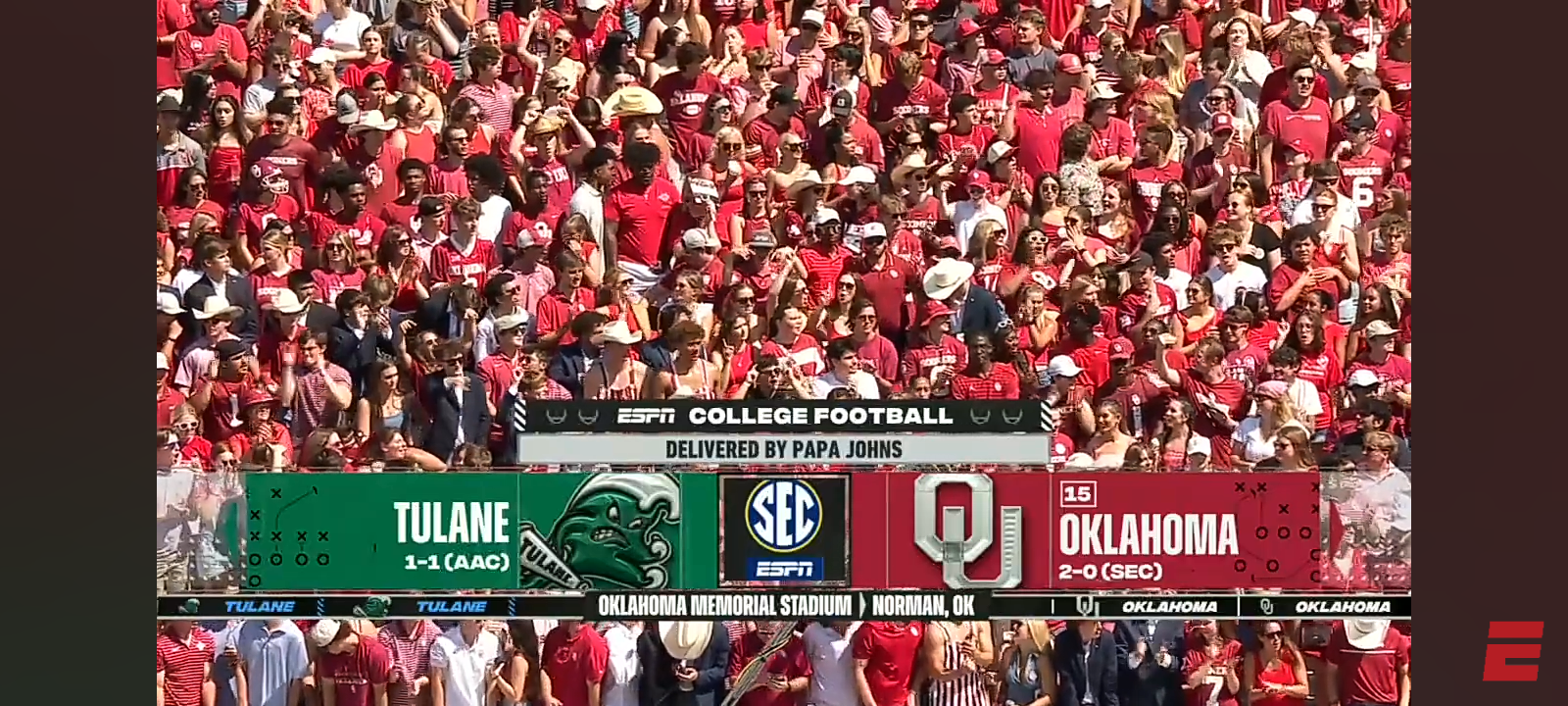 Tulane Green Wave vs. Oklahoma Sooners | Full Game Highlights