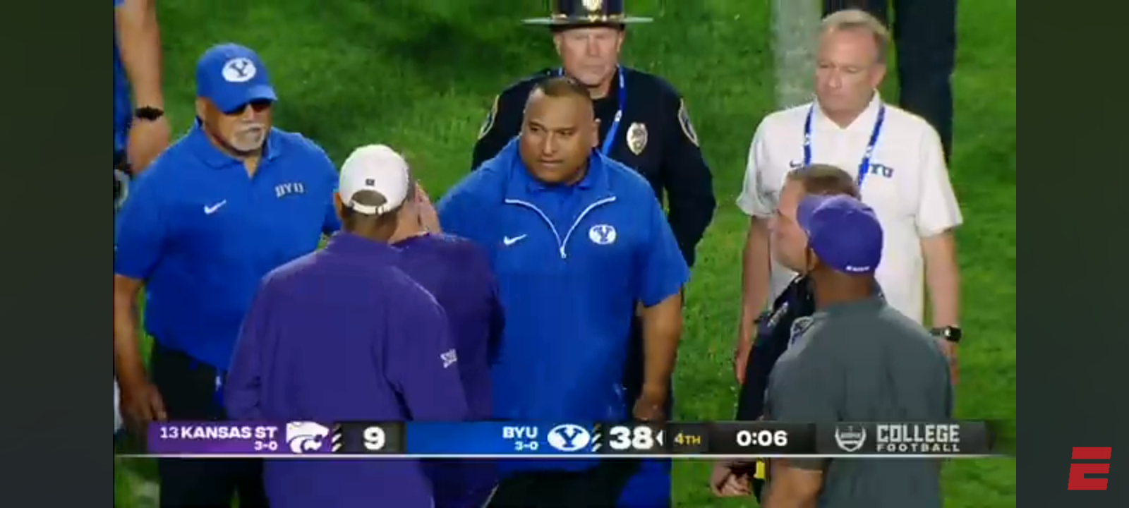 Kansas State Wildcats vs. BYU Cougars | Full Game Highlights