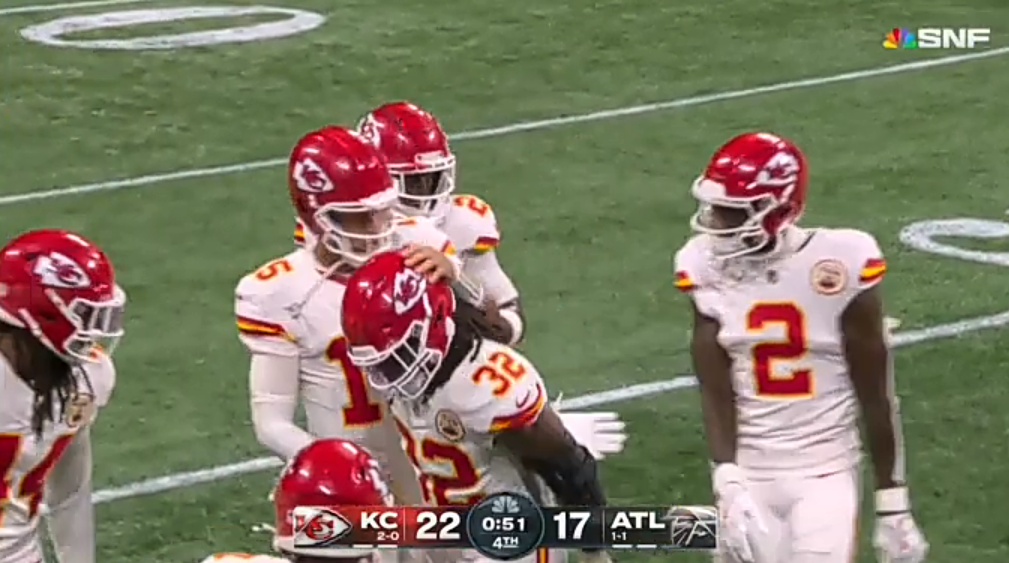 Late 4th down stop helps Chiefs win ANOTHER close game against Falcons on SNF