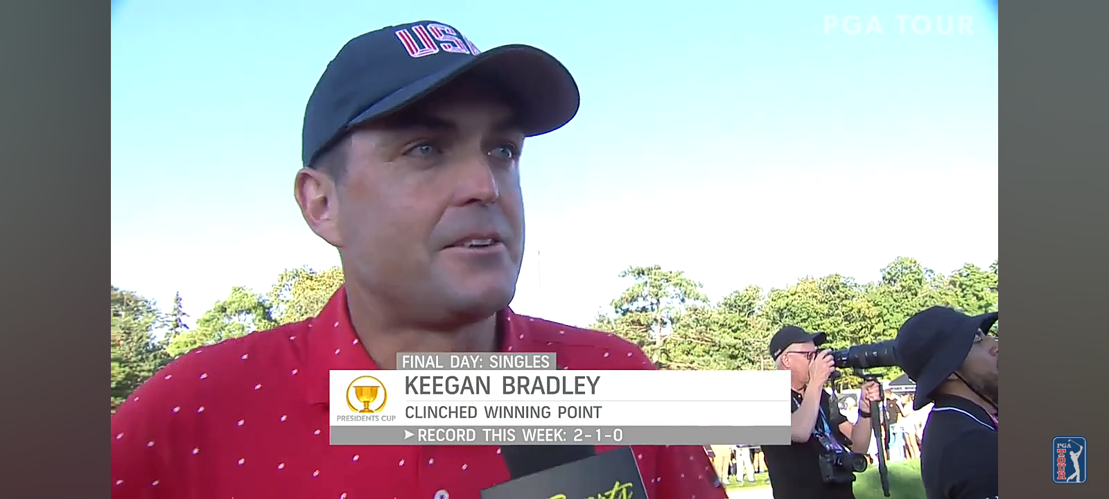 Keegan Bradley vs. Si Woo Kim Day 4 Singles highlights from Presidents Cup