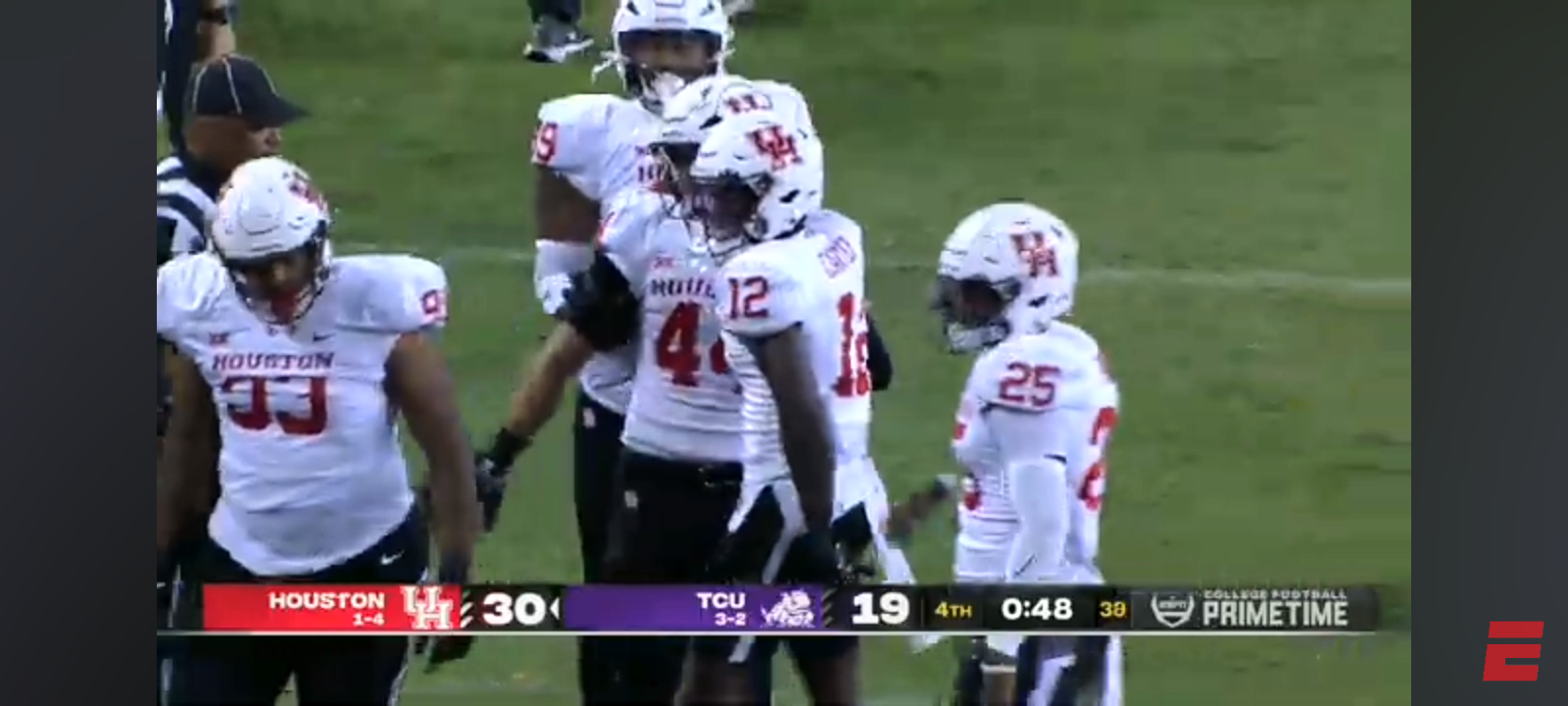 Houston Cougars vs. TCU Horned Frogs | Full Game Highlights