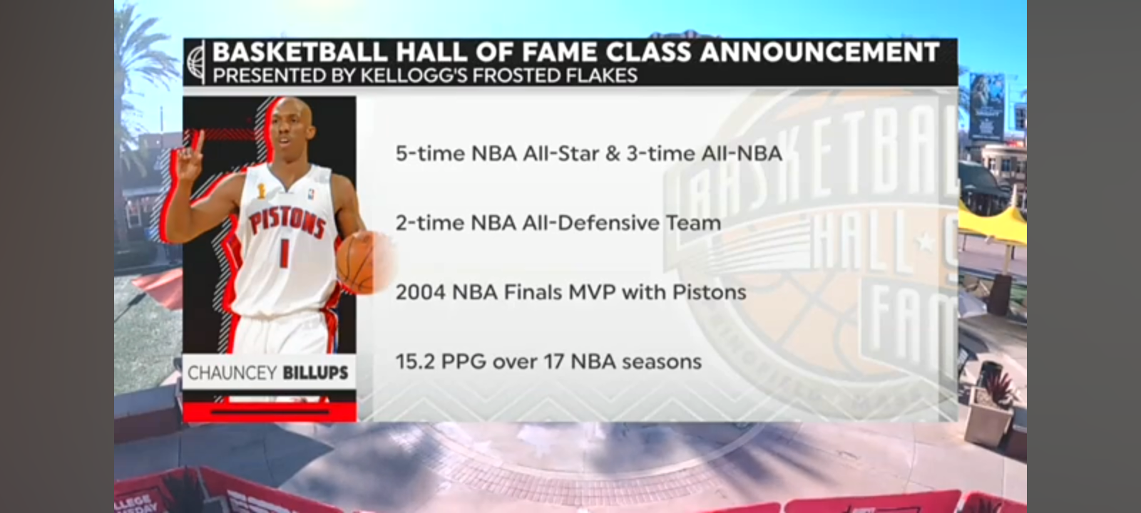 Chauncey Billups on entering 2024 Basketball Hall of Fame Class