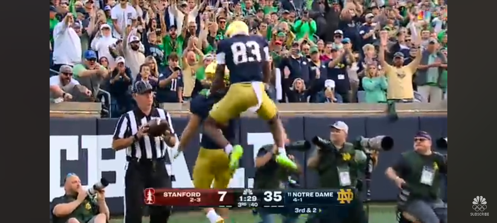 Notre Dame vs. Stanford | CFB HIGHLIGHTS
