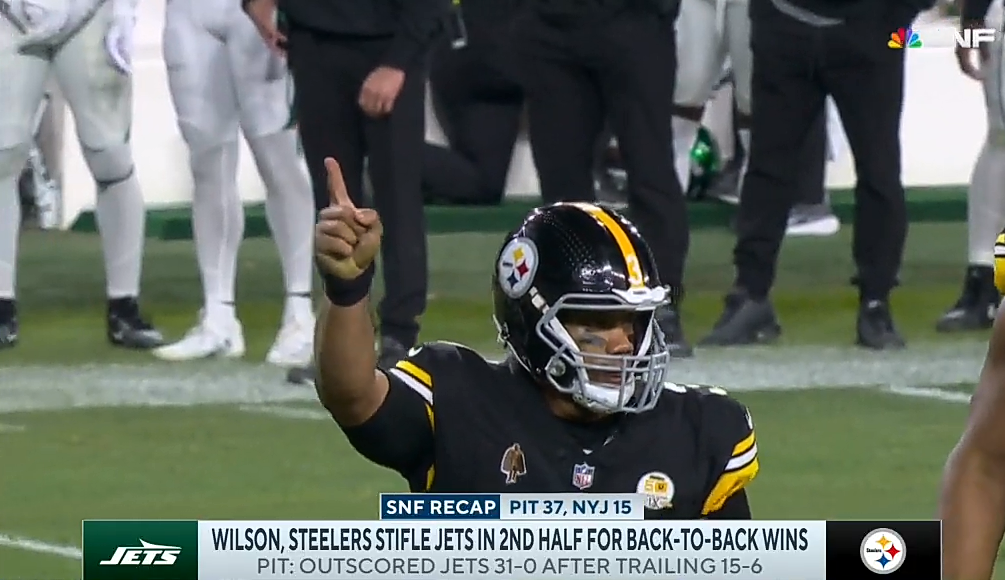 Russell Wilson, Steelers STIFLE Jets on SNF, earn BACK-TO-BACK wins