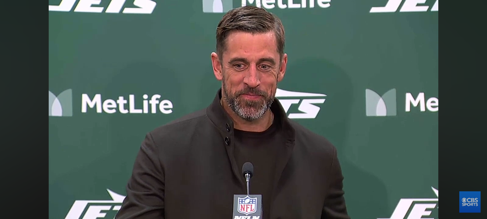 Aaron Rodgers describes Garrett Wilson’s athletic prowess on his amazing catches