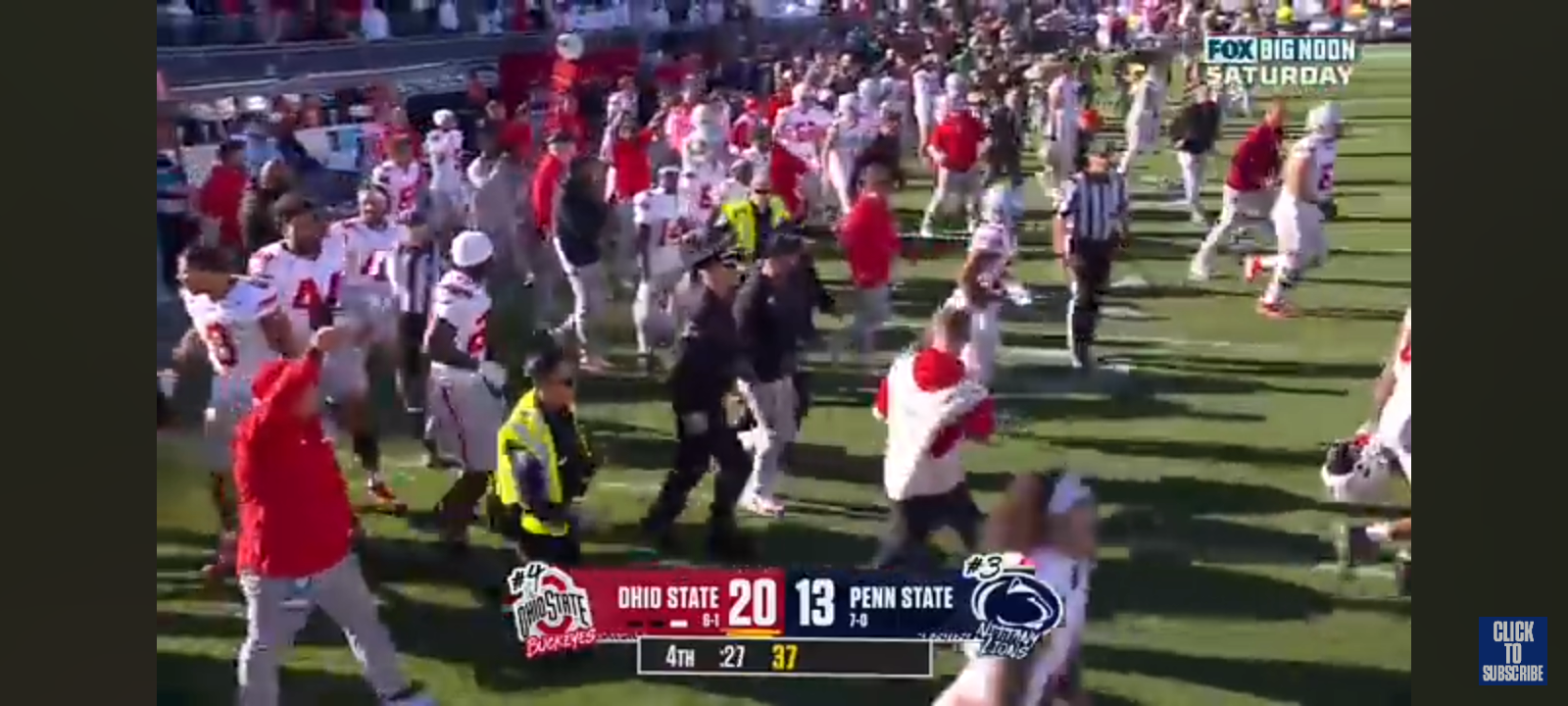 No. 4 Ohio State Buckeyes vs. No. 3 Penn State Nittany Lions Highlights