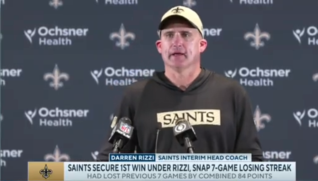 Darren Rizzi explains what happened at the end of the game, says his arm went ‘completely numb’ 😂