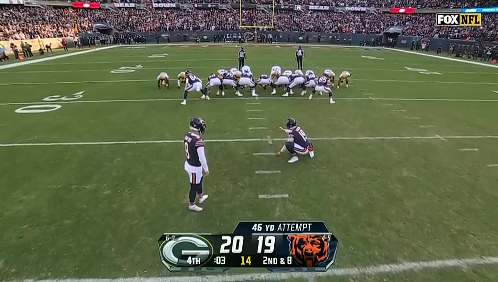Packers STEAL victory from Bears’ missed FG, win 11th straight in rivalry