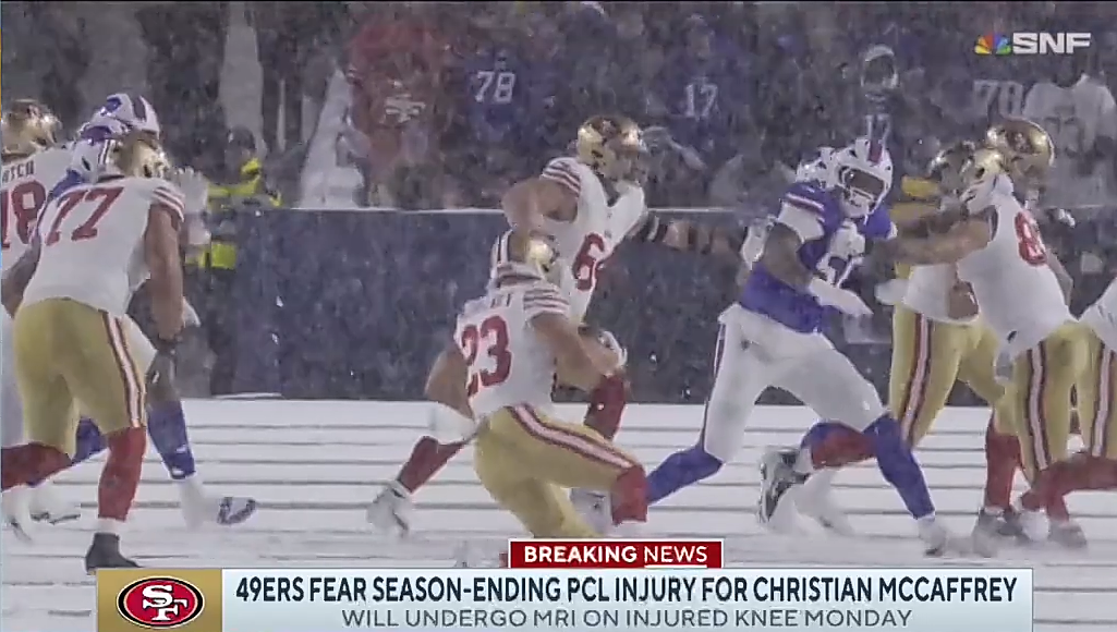 49ers fear season-ending PCL injury for Christian McCaffrey | Breaking News