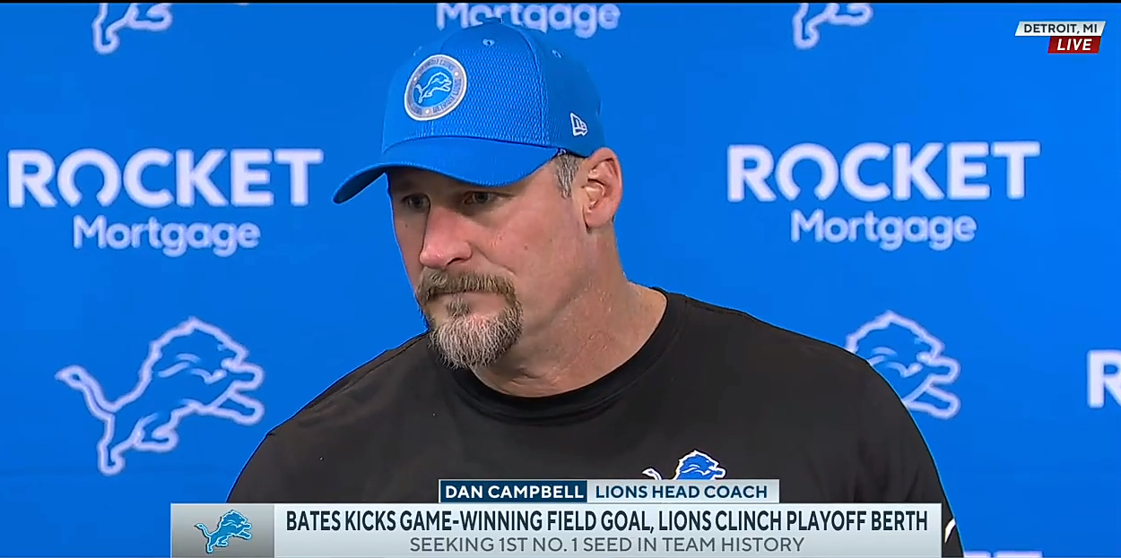 Dan Campbell expresses gratitude towards team: ‘this is one you’ll never forget’ | Press Conference