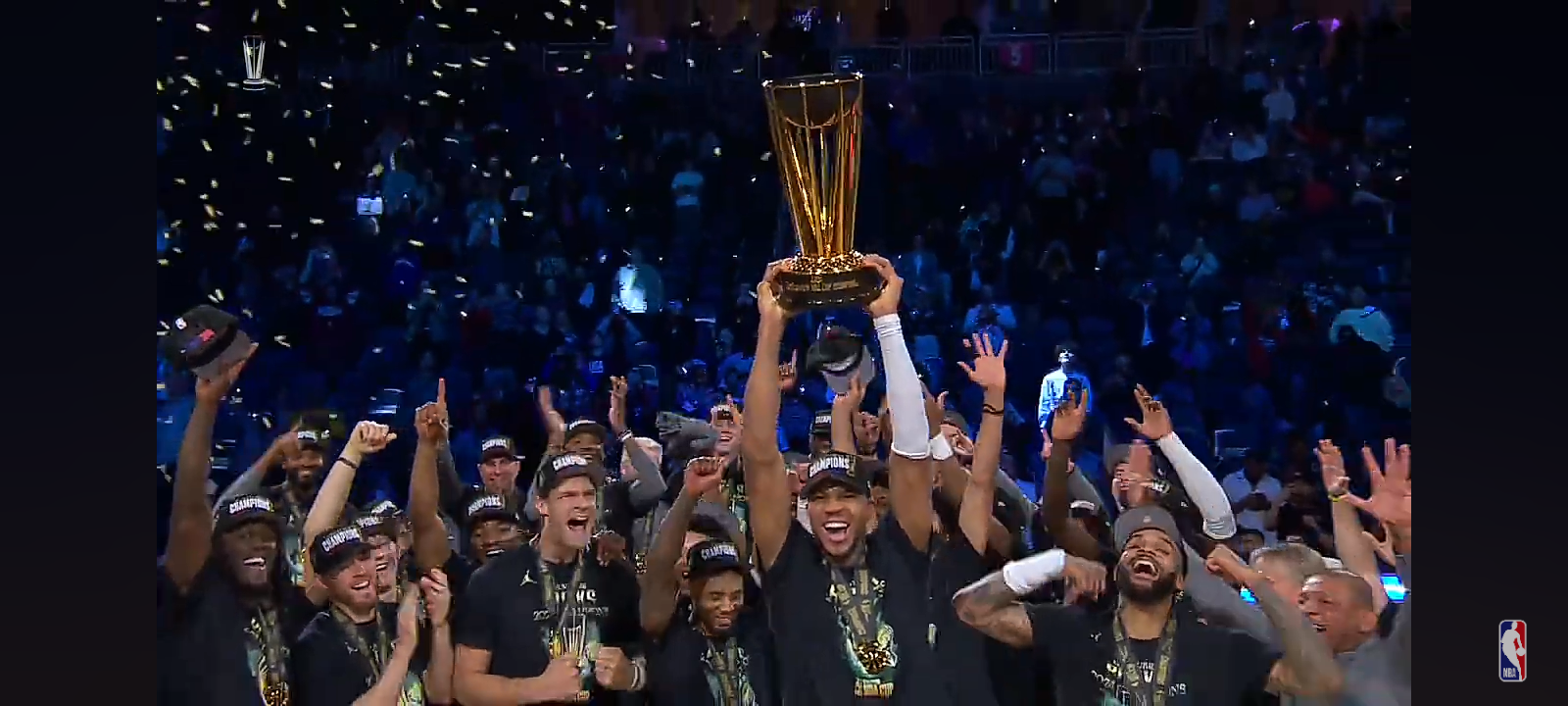 FULL 2024 #EmiratesNBACup Trophy Presentation Ceremony 🏆