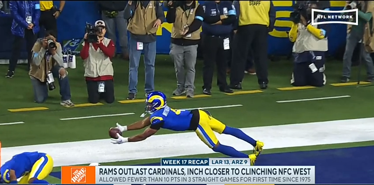 Rams OUTLAST Cardinals, inch closer to clinching NFC West