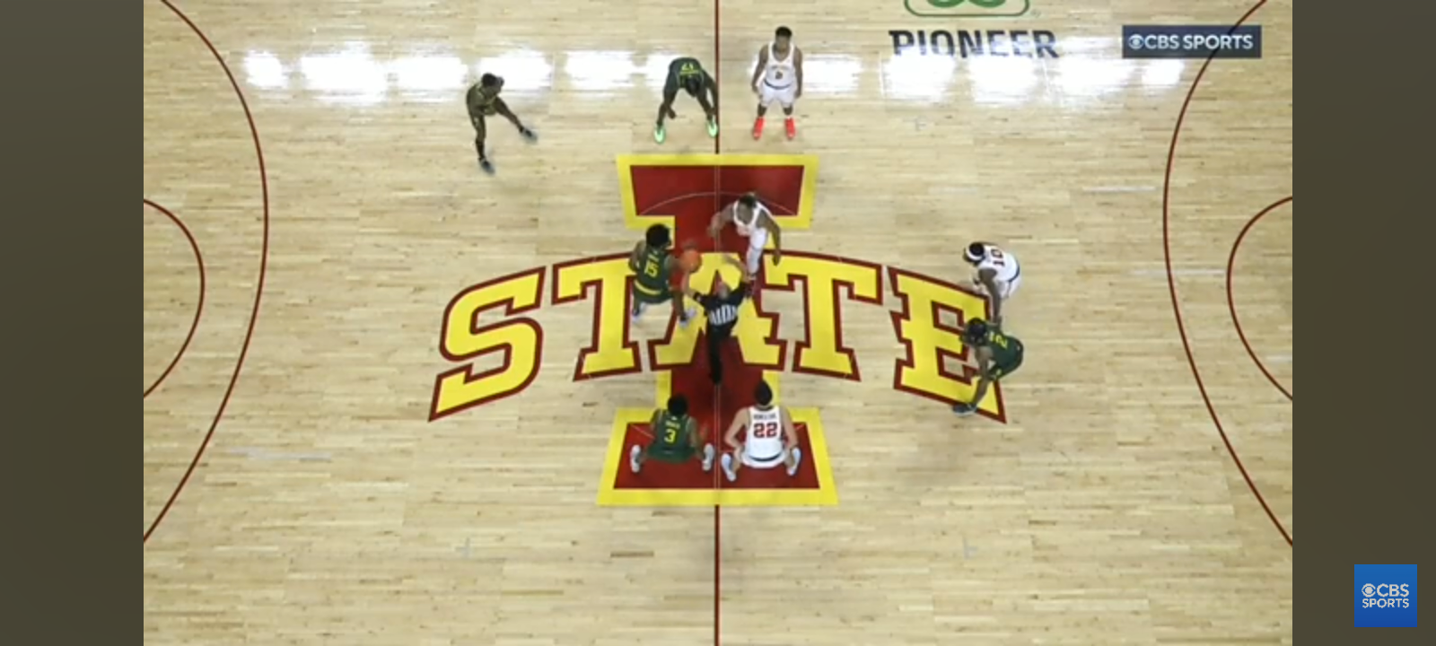 No. 3 Iowa State vs. No. 25 Baylor