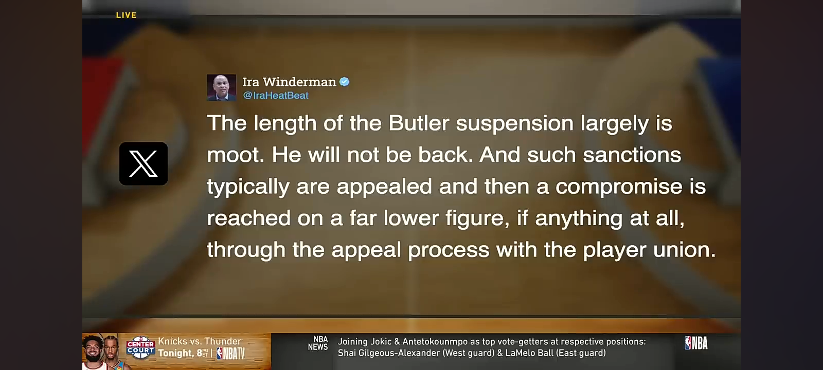 Jimmy Butler Suspended 7 Games by the Miami Heat