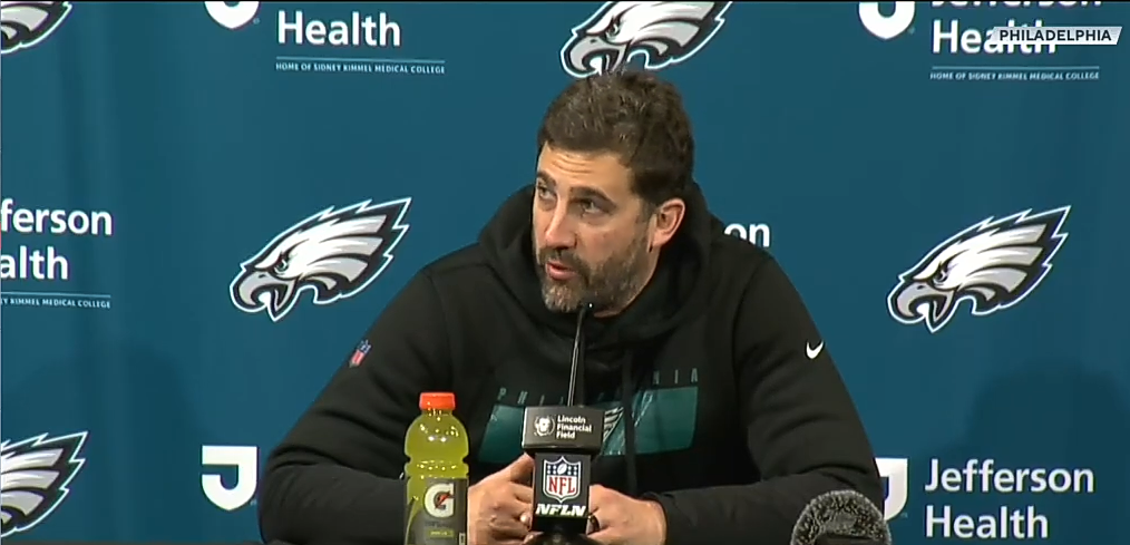 Nick Sirianni shows love to Eagles’ players for having a ‘dog mentality’ in win over Packers