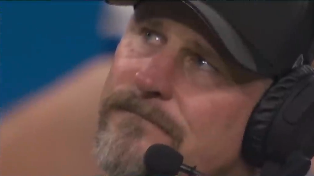 Dan Campbell was emotional following the Lions Divisional Round loss