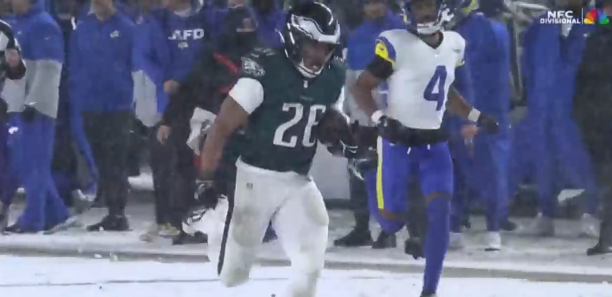 Saquon Barkley SHINES as Eagles defeat Rams, advance to NFC Title Game vs. Commanders