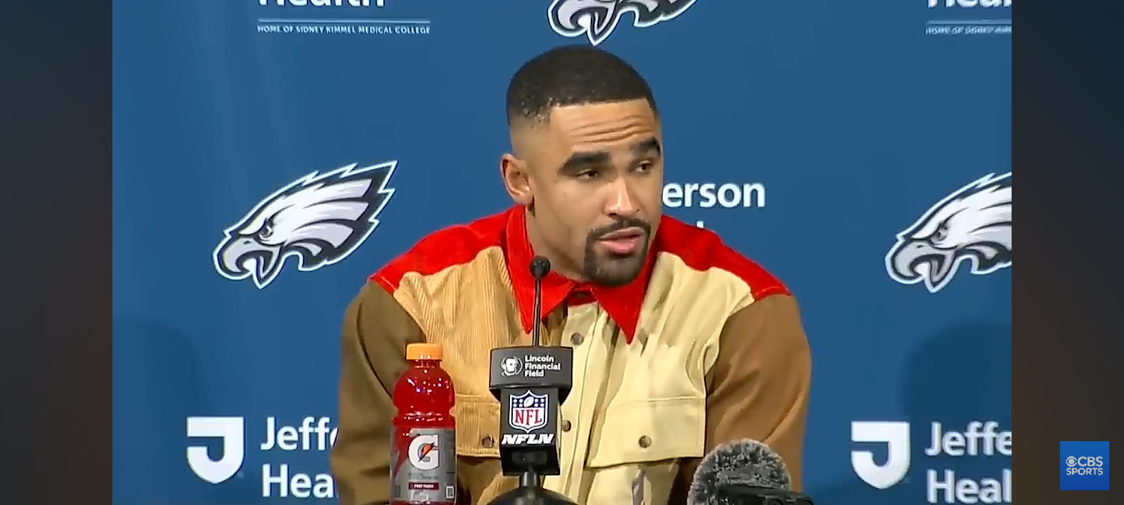 Jalen Hurts comments on leg injury, status for NFC Championship: ‘We’ll see how the week goes’