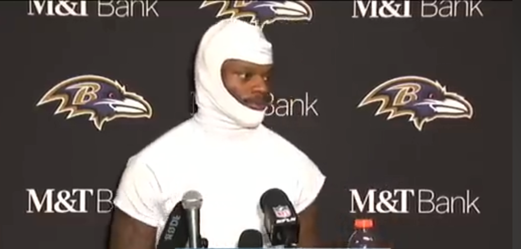 Lamar Jackson on turnovers in loss to Bills: ‘Hold on to the [expletive] ball’