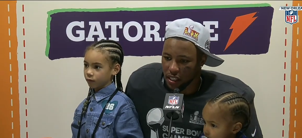 Saquon Barkley is ‘thankful for the Eagles organization’ for believing in him