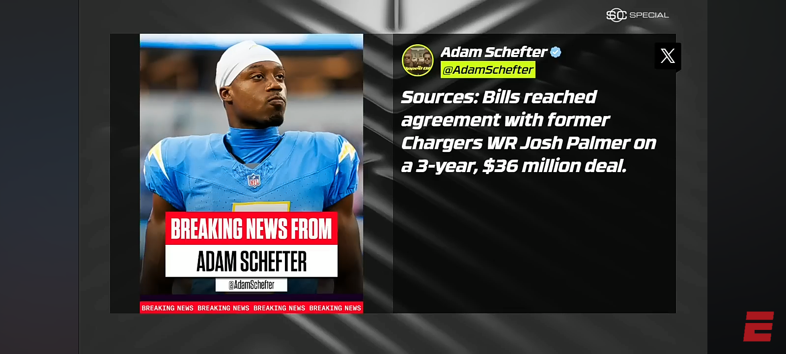 Adam Schefter is breaking all the latest NFL free agency moves 🚨