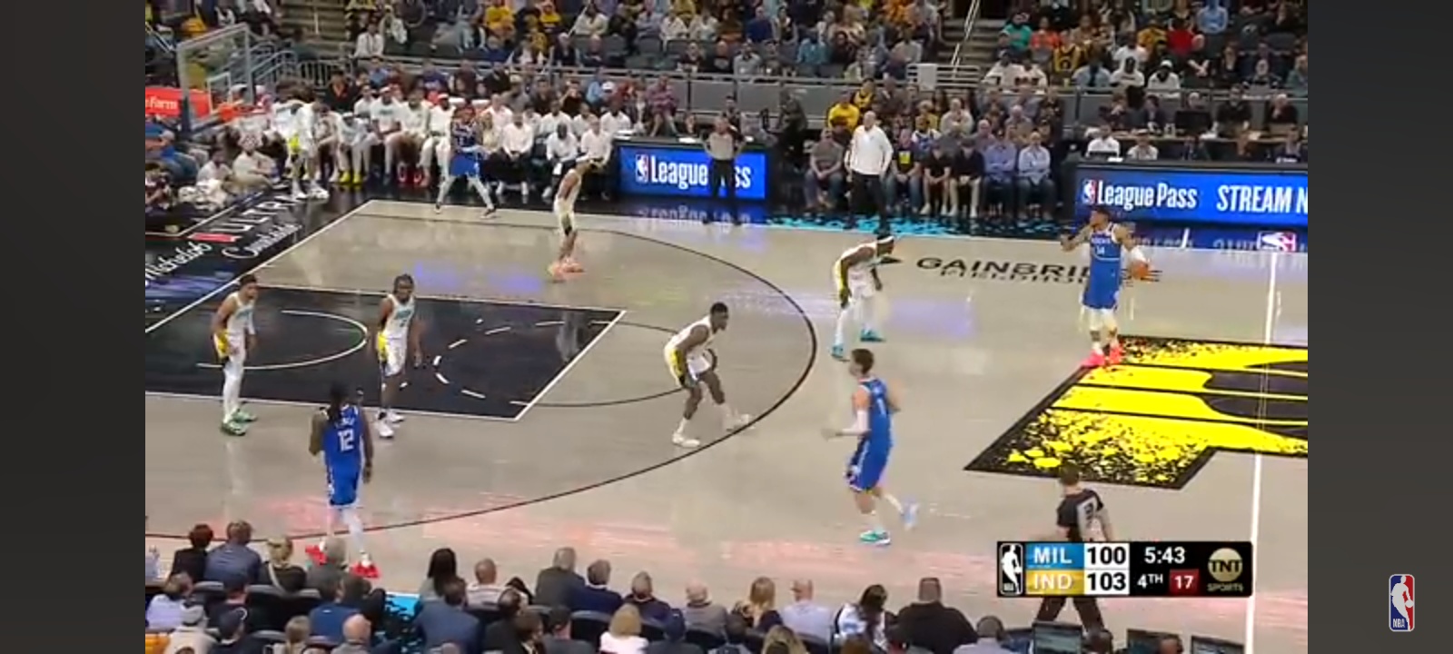 Final 5:44 INSANE ENDING! Pacers vs Bucks 👀