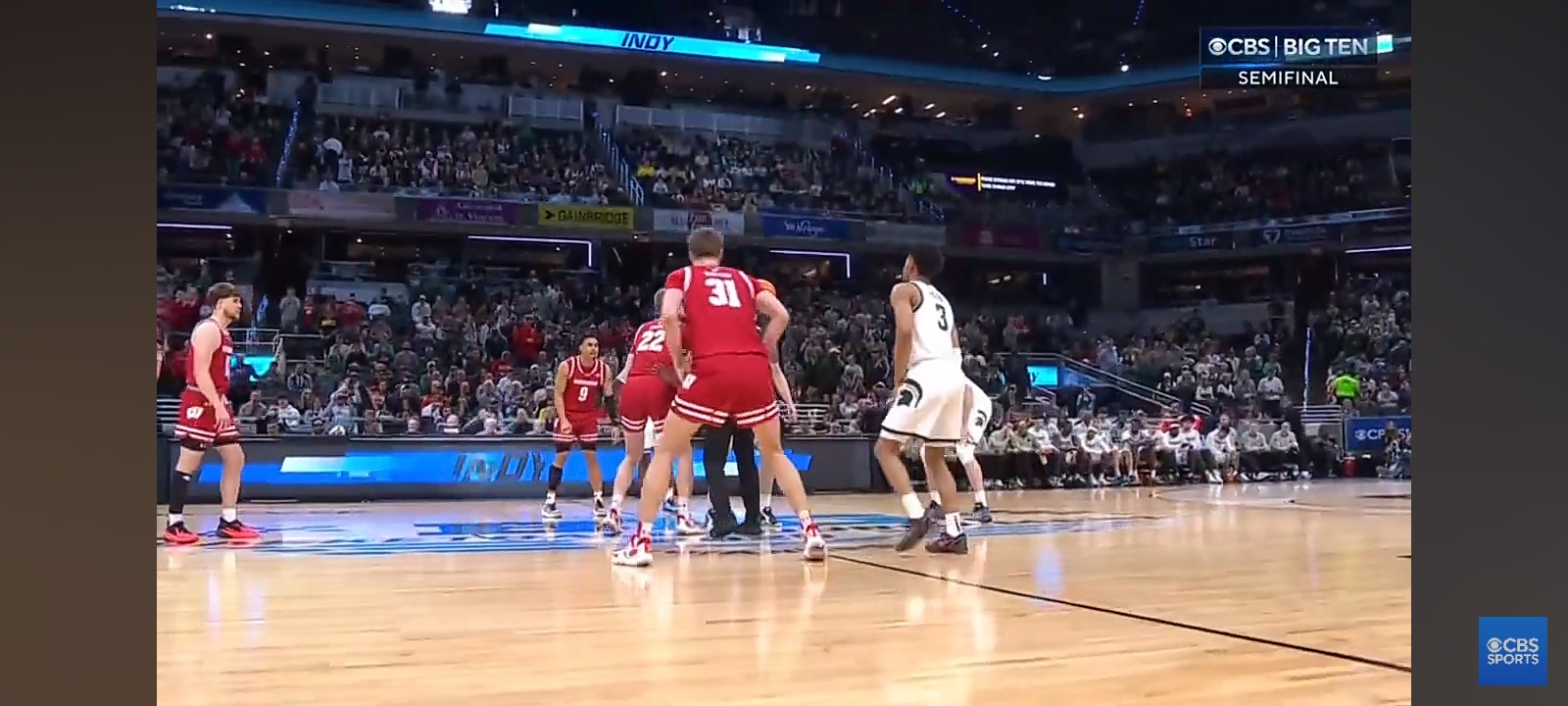 Big Ten Semifinal: Wisconsin vs. Michigan State