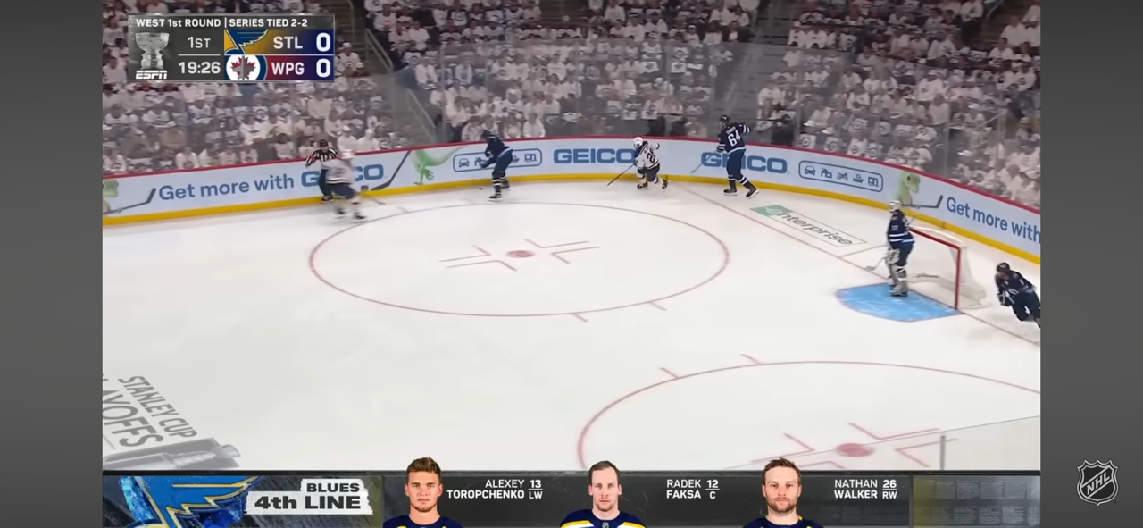 NHL Playoff Highlights | Blues vs. Jets | Gm 5