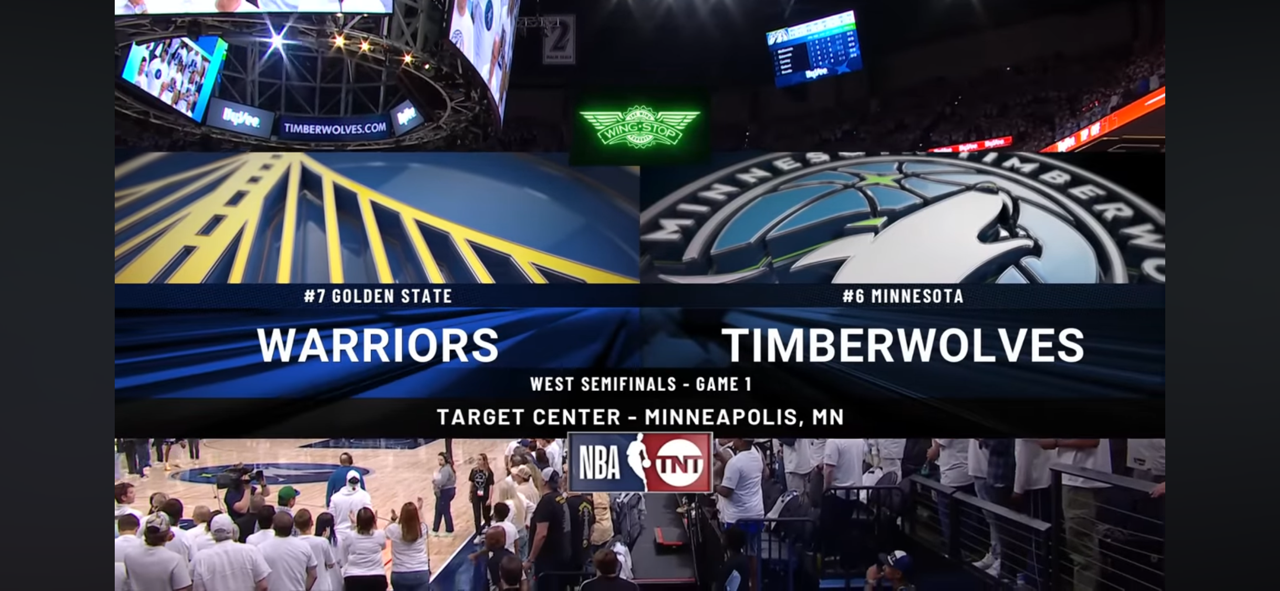 #7 WARRIORS at #6 TIMBERWOLVES | FULL GAME 1 HIGHLIGHTS