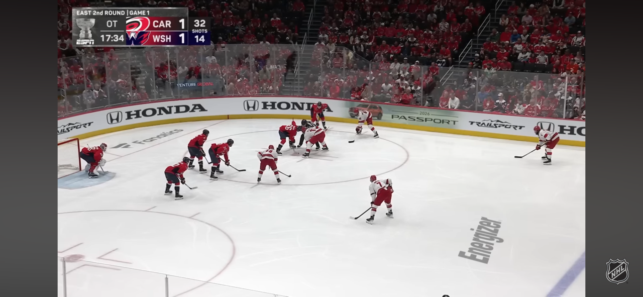 SLAVIN gives Canes GAME 1 in OVERTIME 🚨