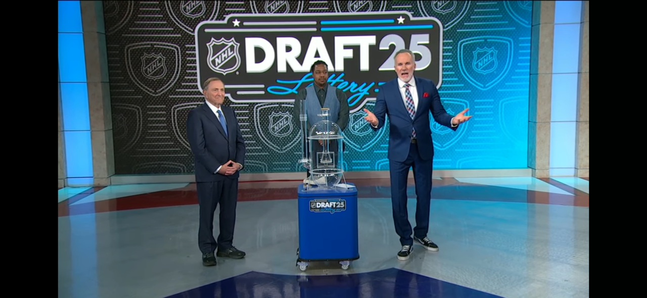 New York Islanders win the 2025 NHL Draft Lottery