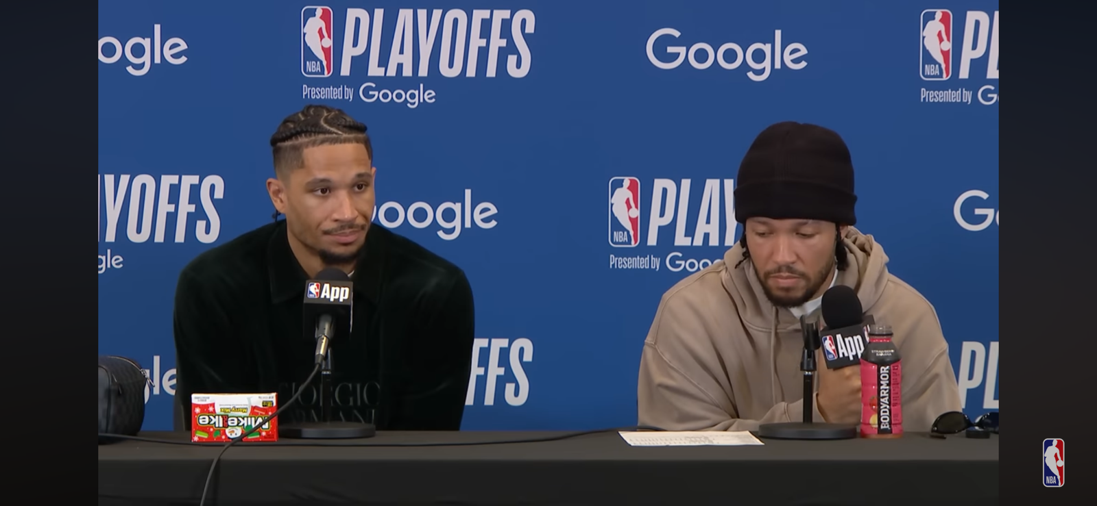 Josh Hart & Jalen Brunson Speak After Big Game 2 Win!