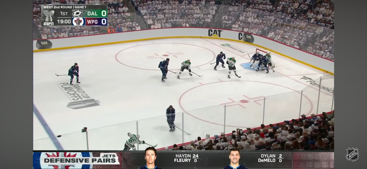 NHL Playoff Highlights | Stars vs. Jets | Gm 1