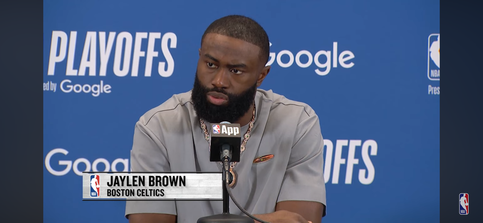 Jaylen Brown Speaks After Game 2