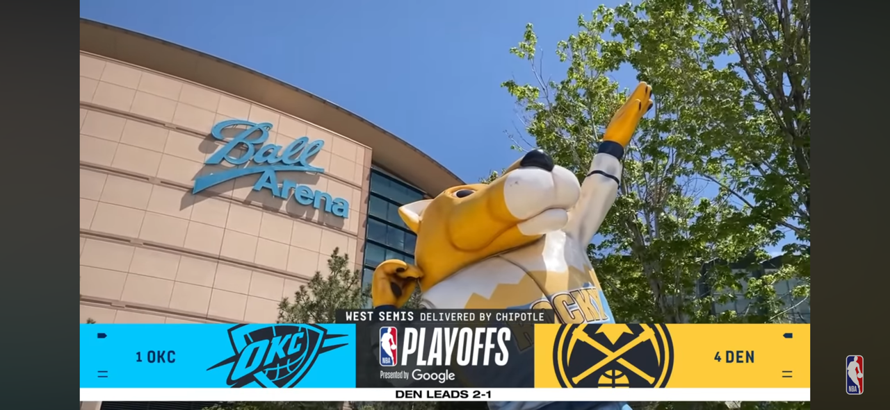 #1 THUNDER at #4 NUGGETS | FULL GAME 4 HIGHLIGHTS