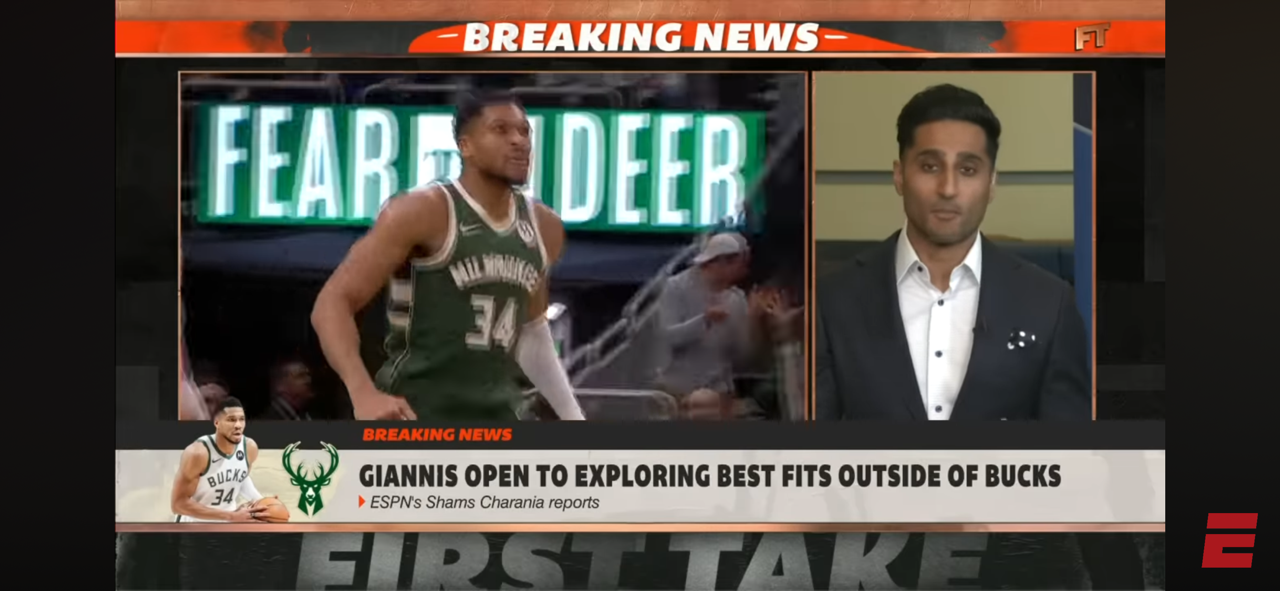 Stephen A. says there’s no contemplating, ‘Giannis WANTS OUT’ 🗣️👀
