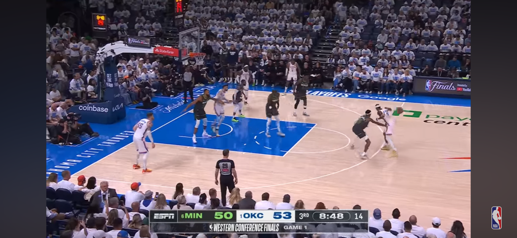 OKC DOMINATES 2nd Half vs Wolves 70-40 in Game 1