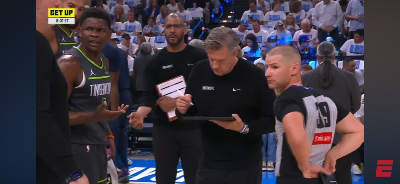 BAD GAME OR BAD SIGN for the Timberwolves? J. B. Bickerstaff talks WCF GAME 1️⃣ in his Get Up debut!