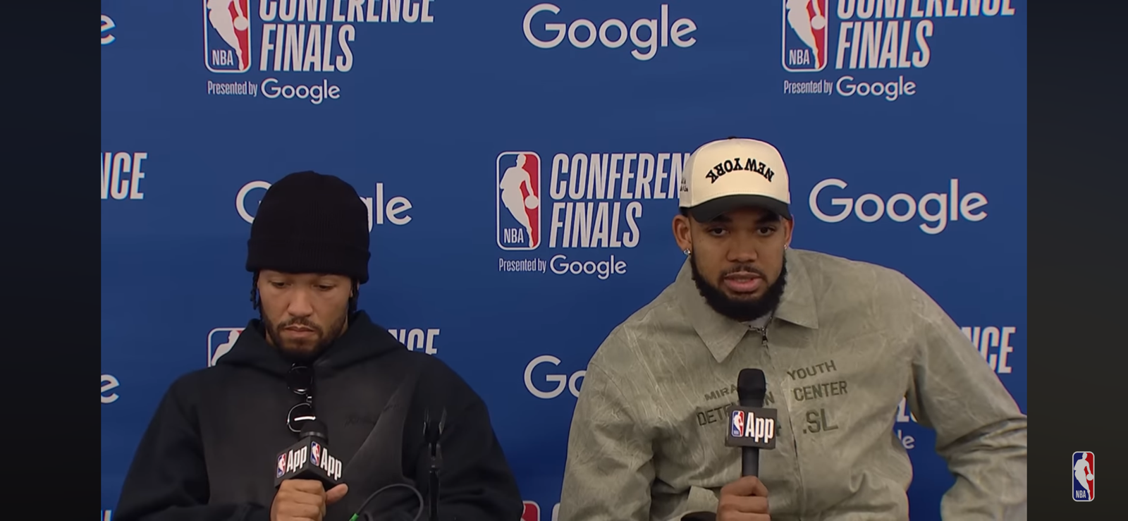 “Unpredictable.” Jalen Brunson & Karl-Anthony Towns Reflect On The ECF So Far