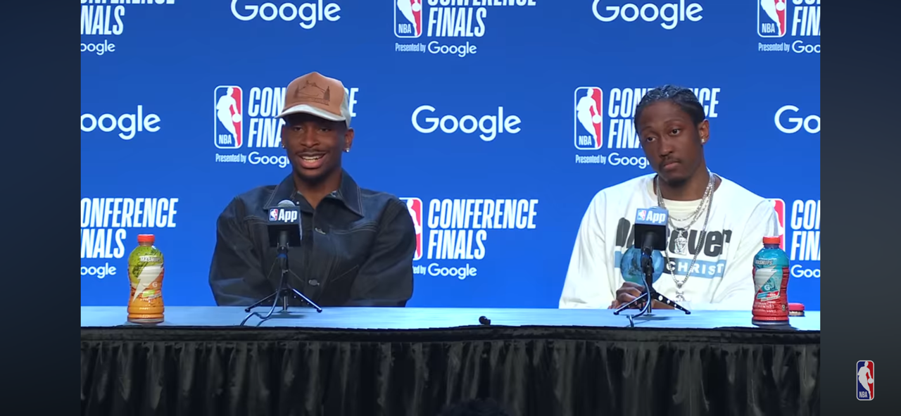 “We have so much fun, being out there together.” SGA & Jalen Williams Sound Off!