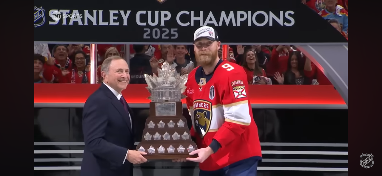 Sam Bennett wins 2025 Conn Smythe Trophy