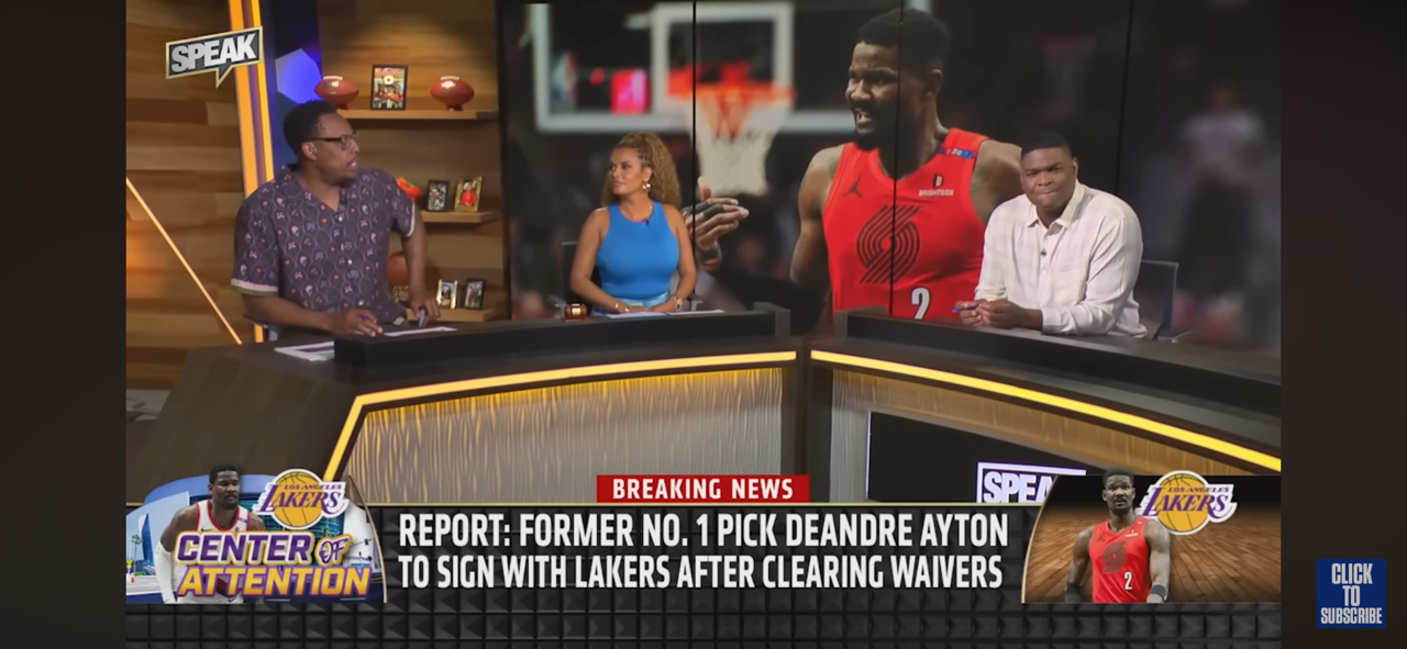 Lakers reportedly land Ayton, LeBron’s cryptic post & Knicks hire Mike Brown, not Staley | SPEAK