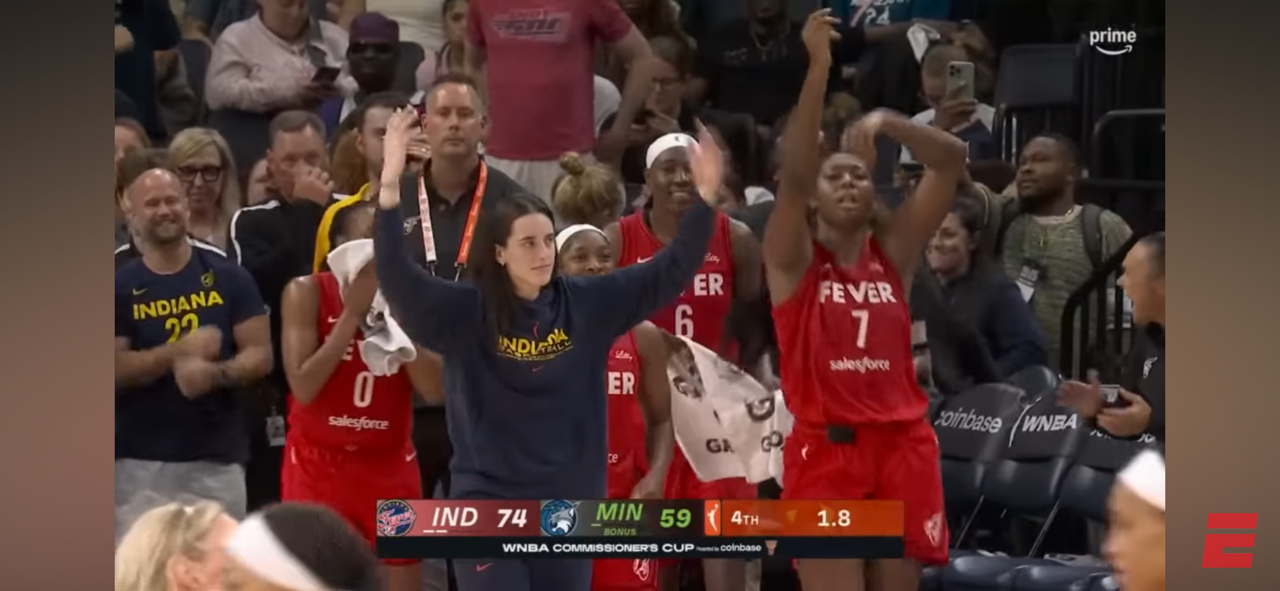 THE INDIANA FEVER WIN THE 2025 WNBA COMMISSIONER’S CUP 🏆